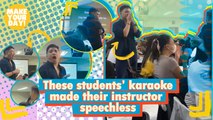 These students’ karaoke made their instructor speechless | Make Your Day