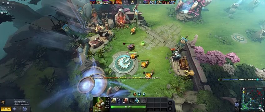 Удачная катка на Cнайпере Дота 2. Good luck with the SNIPER DOTA 2