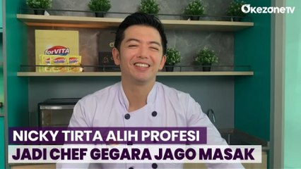 Cerita Nicky Tirta Memilih Terjun Di Dunia Kuliner hingga Menjadi Chef