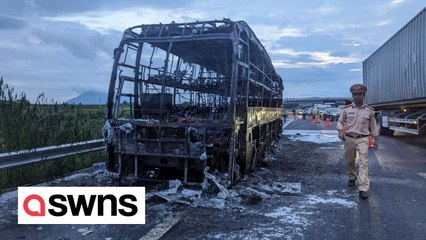 "Our coach exploded on dream Vietnam trip - we lost everything and nearly died"