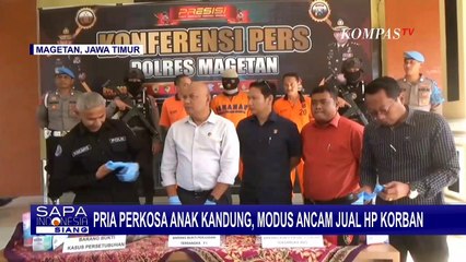 Ayah Tega Perkosa Anak Kandung di Magetan, Pelaku Ancam Akan Jual Ponsel Korban!