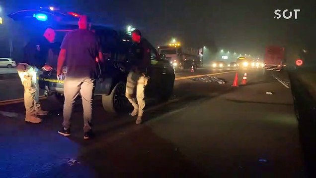 Mulher de 49 anos morre após ser atropelada por caminhão na BR-277 em Cascavel