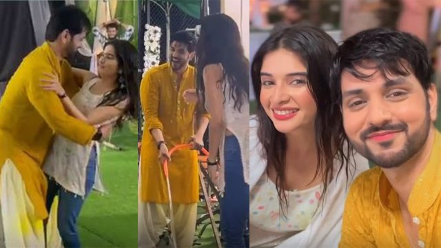 Gum Hai Kisi Ke Pyar Mein Fame Bhavika Sharma और Shakti Arora नो Set पर किया Fun, Video Viral