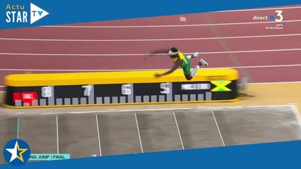 Mondiaux d'athlétisme  gêne et incompréhension en direct après le saut à peine croyable d'un athlèt