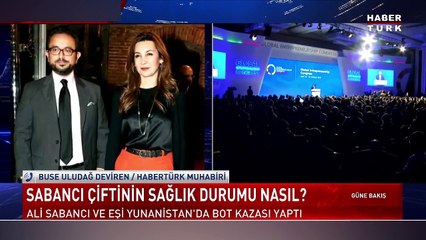 Le couple Sabancı, victime d'un accident en mer en Grèce, a été secouru par les personnes à bord du bateau qui passaient par hasard.
