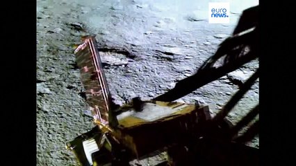 Sonda Chandrayaan-3 envia primeira imagem do solo lunar para Terra