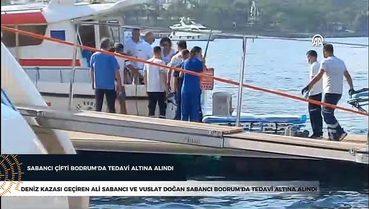 Ali Sabancı ve eşi Bodrum'da tedavi altına alındı