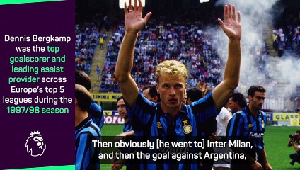 'You could tell Bergkamp was good from his walk' - Henry