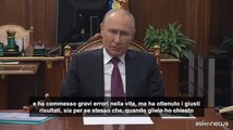 Russia, Putin: Prigozhin uomo di talento, con destino difficile