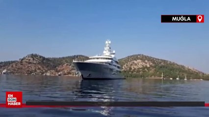 Milyarder yatları Marmaris koylarına demir atmaya devam ediyor