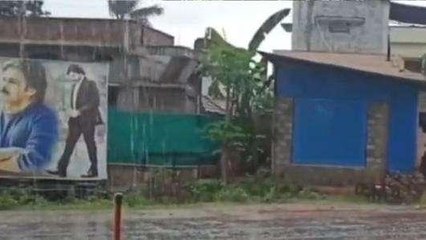 కాకినాడ జిల్లా: ఉరుములు మెరుపులతో భారీ వర్షం