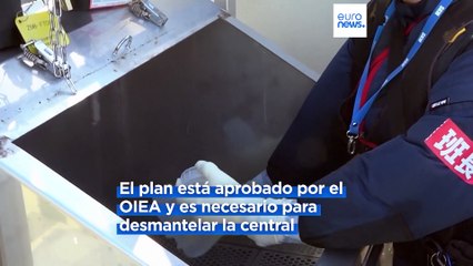 Japón asegura que los niveles de radiactividad en el agua están por debajo del límite legal