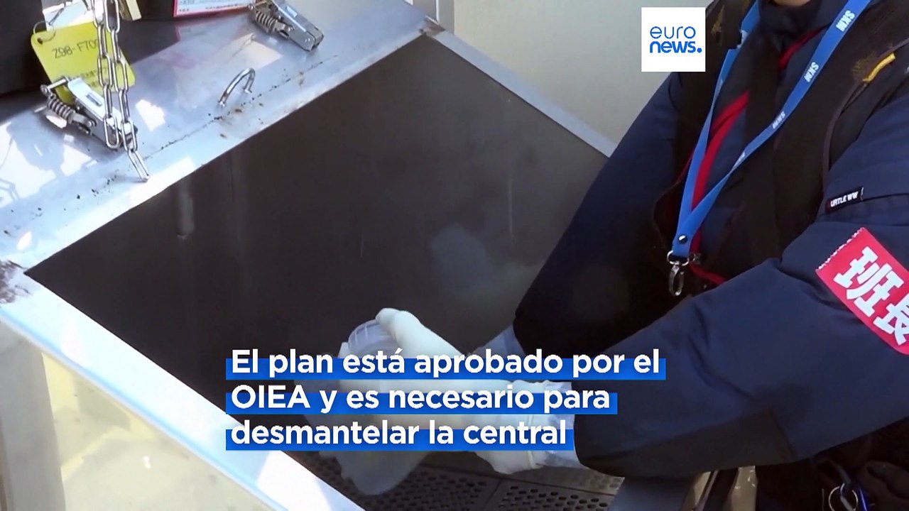 Japón asegura que los niveles de radiactividad en el agua están por debajo del límite legal