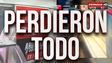 Saqueo en una carnicería: en pocos segundos vaciaron una góndola