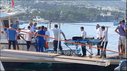 Ali Sabancı ve Vuslat Doğan Sabancı tekne kazası geçirdi