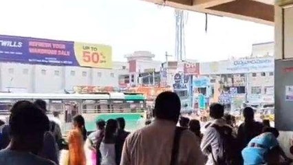 విజయనగరం జిల్లా: సీఎం సభకు బస్సులు... ప్రయాణికులకు పాట్లు