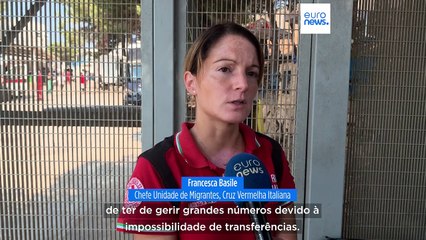 Migrantes não param de chegar a Lampedusa