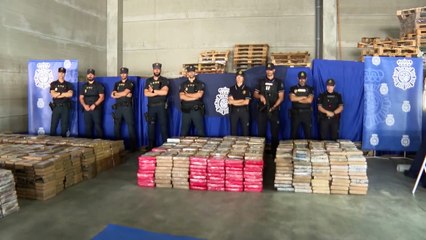 Aprehendido en el Puerto de Algeciras el mayor alijo de cocaína intervenido en España