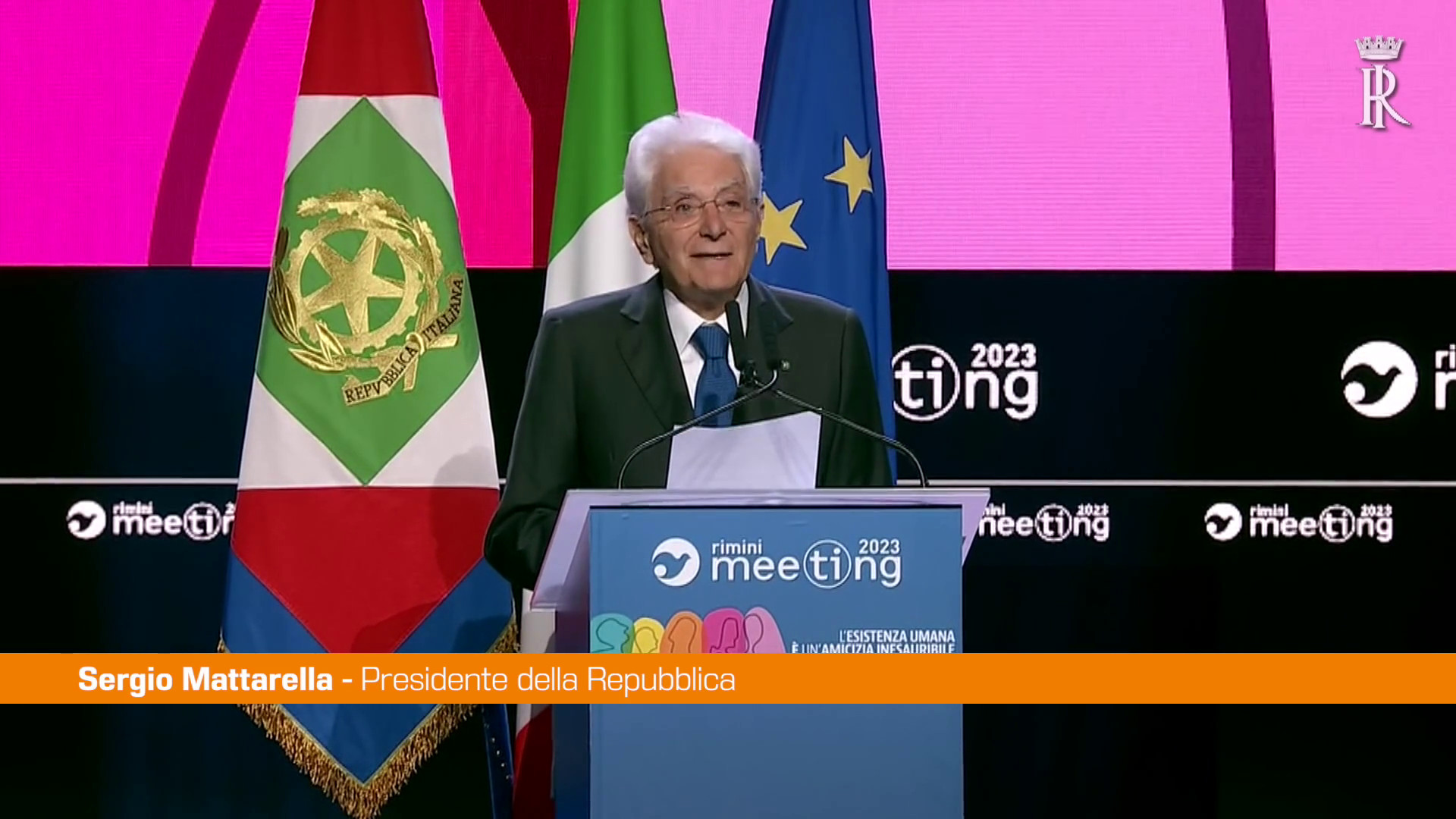 Video Mattarella \