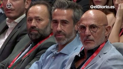 Rubiales: "No nos complacemos y sigamos utilizando campeones para hablar de hombres y mujeres"
