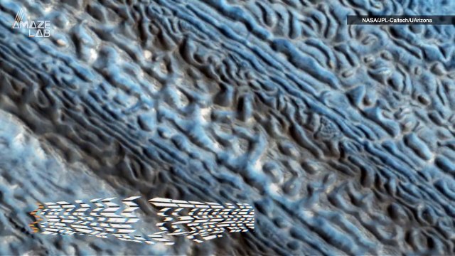 These Images of Mars’ Surface Look Textured Like a Brain and Scientists Don’t Know Why