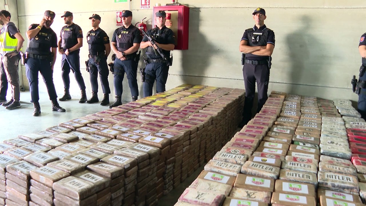 Aprehendido en el Puerto de Algeciras el mayor alijo de cocaína intervenido en España