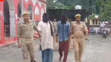 श्रावस्ती: दो वांछित अभियुक्त गिरफ्तार,जानवरों के साथ करते थे कांड