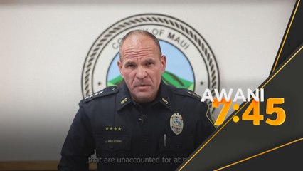 Polis Maui keluarkan 388 senarai nama mangsa yang hilang