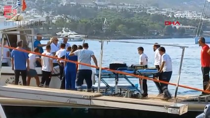 Ali Sabancı ve Vuslat Doğan Sabancı'nın marinaya geliş görüntüleri yayınlandı