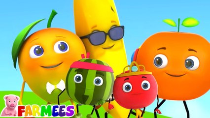Five Little Fruits - Nursery Rhymes & Baby Songs