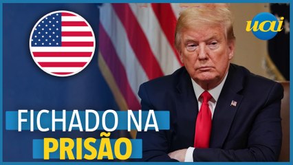 Trump é fichado em prisão da Geórgia por conspiração eleitoral