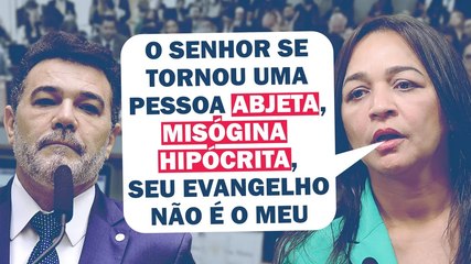 RESPOSTA HISTÓRICA DA RELATORA DA CPMI AO ATAQUE DO BOLSONARISTA MARCO FELICIANO | Cortes 247