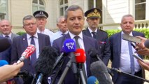 Le ministre de l’Intérieur, Gérald Darmanin, prend la parole depuis la préfecture du Gard, suite aux récents événements à Nîmes.