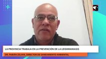 Dr. Fabián Zelaya, dijo la provincia realiza monitoreos todos los meses para ver si hay circulación de leishmaniasis