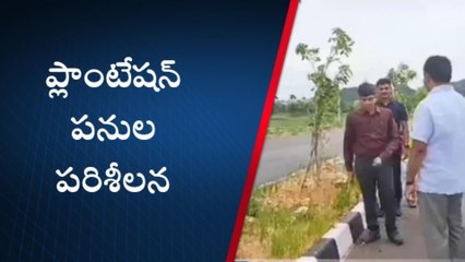 సిరిసిల్ల: ఎవెన్యూ ప్లాంటేషన్ పనులను త్వరితగతిన పూర్తి చేయాలి