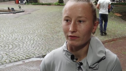 Euro de hockey : les Red Panthers "ne pensent qu'à la victoire" (Charlotte Englebert)