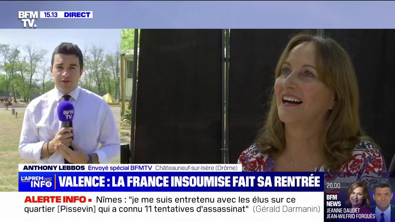 Ségolène Royal invitée aux universités d'été de La France Insoumise