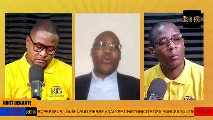 HAITI | DEKANTE| Prof. Louis Naud Pierre, Sociologue. Ph.D