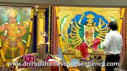 Sadguru Shree Aniruddha giving blessings at Shree Harigurugram (30th May 2019)