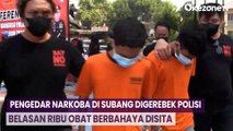 Pengedar Narkoba di Subang Digerebek Polisi, Belasan Ribu Obat Berbahaya Disita