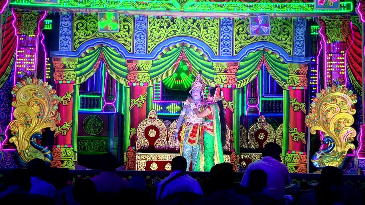 ಕುರುಕ್ಷೇತ್ರ  ಮಹಾಭಾರತ Kurukshetra Nataka Drama Highlight