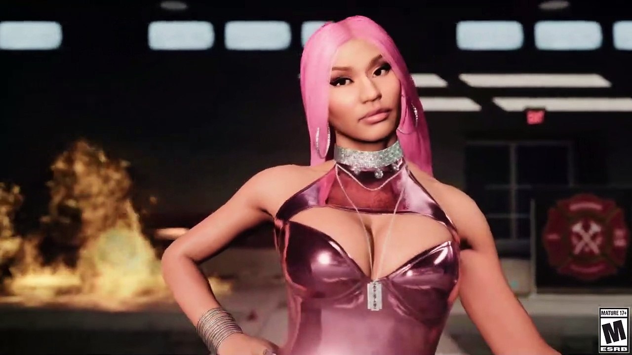 Nicki Minaj chegou a 'Call of Duty'