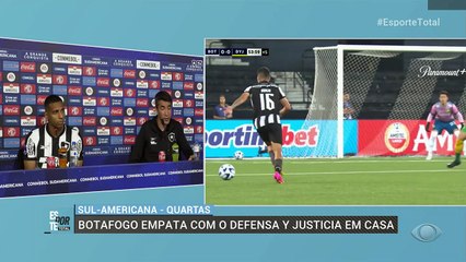 Bruno Lage lamenta empate do Botafogo na Sul-Americana: "Fizemos bom jogo"