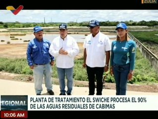 Zulia | Rehabilitan Planta de tratamiento El Swiche y 3 estaciones de bombeo de Cabimas