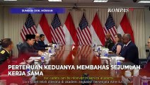 Isi Pertemuan Prabowo Subianto dengan Menhan AS di Pentagon