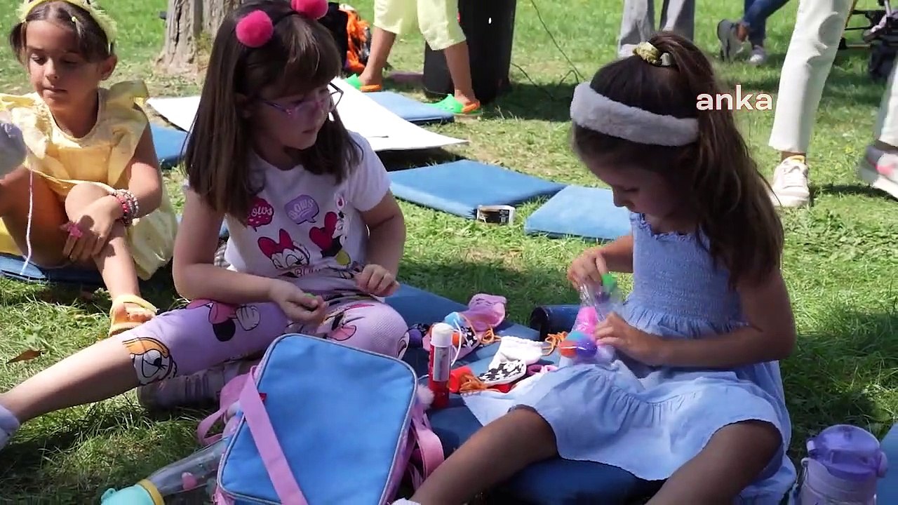 Tepebaşı Belediyesi ve Tepebaşı Sağlıklı Kent Konseyi'nden çocuklara kukla yapımı ve seslendirme atölyesi