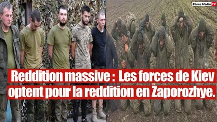 Ukraine : Les soldats ukrainiens préfèrent la reddition à la mission suicide.