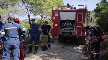 Los incendios siguen en Grecia por séptimo día