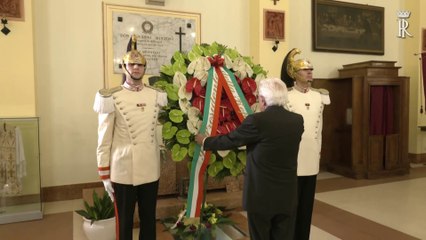 Download Video: Mattarella rende omaggio a don Minzoni nel centenario della morte