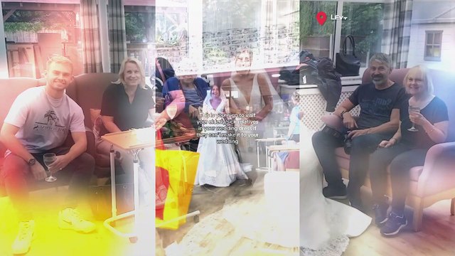 Woman recreates wedding at Grandma’s care home after she was unable to attend the big day
